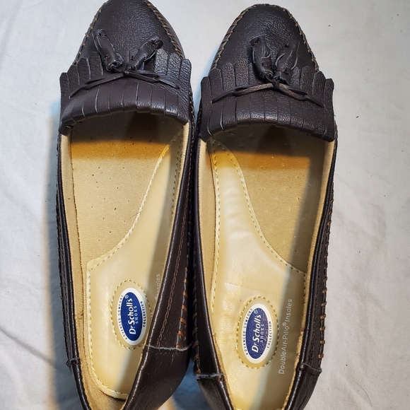 Doctor Scholl's womens leather tassel loafer shoes size 8 m - Picture 3 of 5